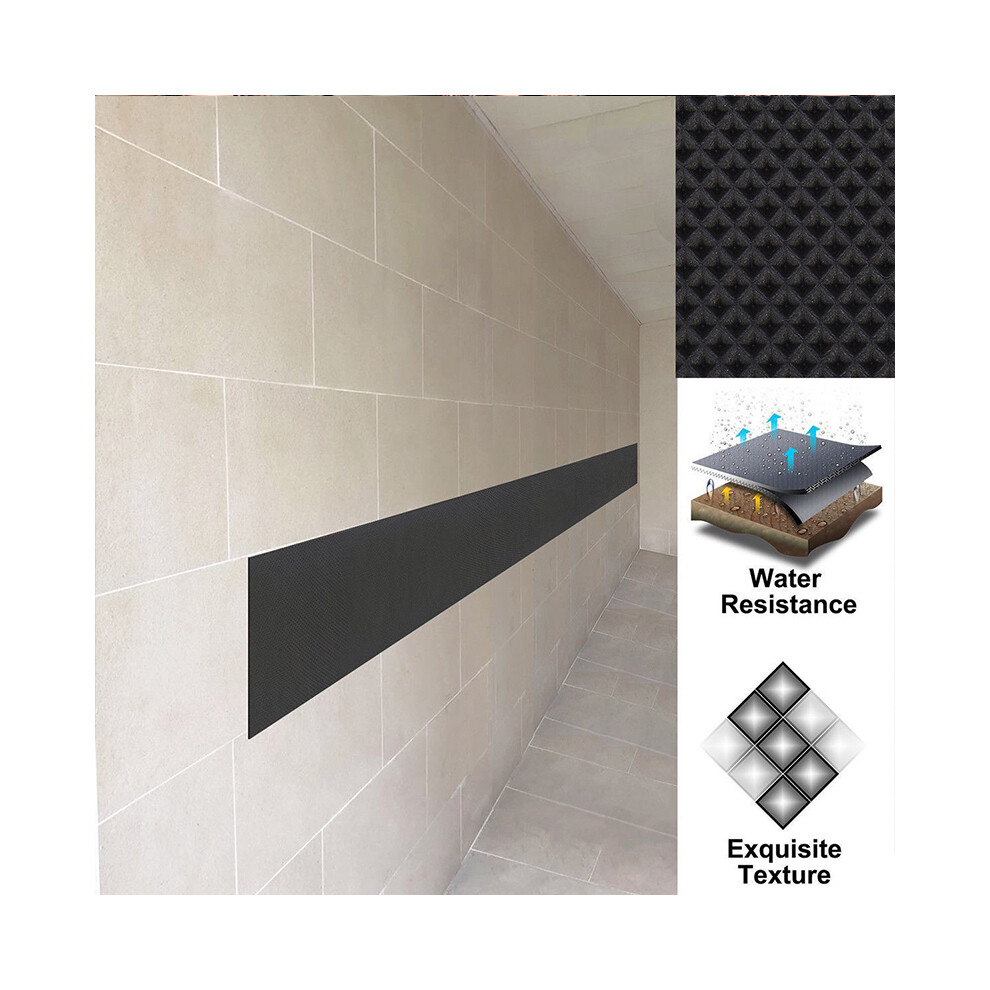 200Cm X 20Cm Car Door Protector Garage Rubber Wall Guard Bumper Safety 9486291595530