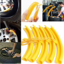 5pcs Alloy Wheel Rim Protector Motorcycle Tyre Remove Edge Soft Cover