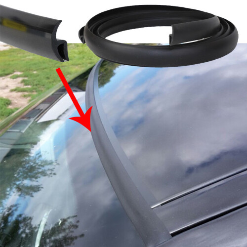 1.7m Car Front Windshield Panel Moulding Rubber Seal Strip For Nissan 1