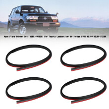 Artudatech 4x Flare Rubber Seal 538516002001 For Toyota Landcruiser 80