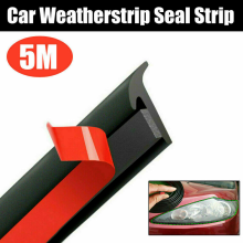 5Meters Car Seal Automotive Door Weatherstripping Door Rubber Seal Strip