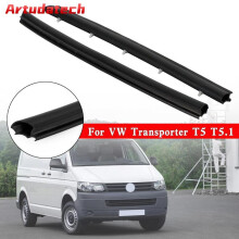 Artudatech 2x Front Door Gasket Seal Rubber Trim For VW Transporter T5