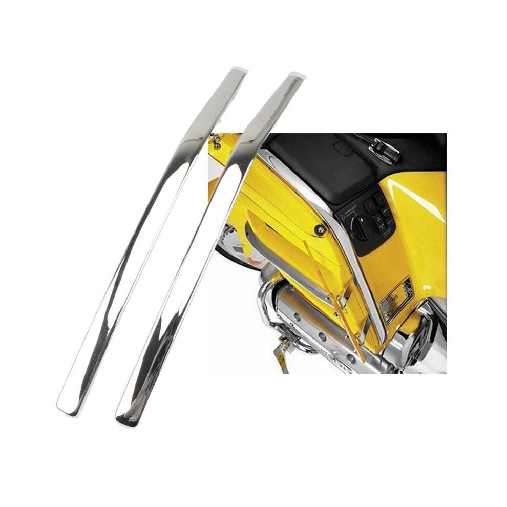 1 Pair Motorbike Fairing Bow Shaped Strake For Honda Goldwing Gl1800 2001 9486291627187