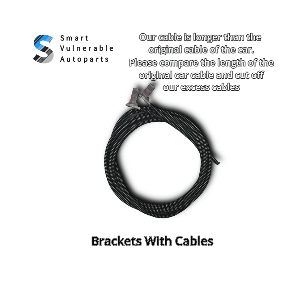 (Brackets With Cables) Sva013 Fit For A Pair For Citroen C4 Picasso Sunroof Sunshade Bracket 9486291495342