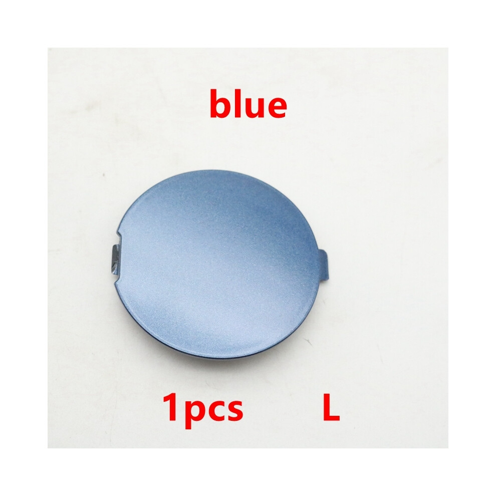 (1 Pcs Lh ) Front Bumper Tow Hook Cover Trailer Hauling Eye Lid Traction Towing Cap Blue 9486291465611