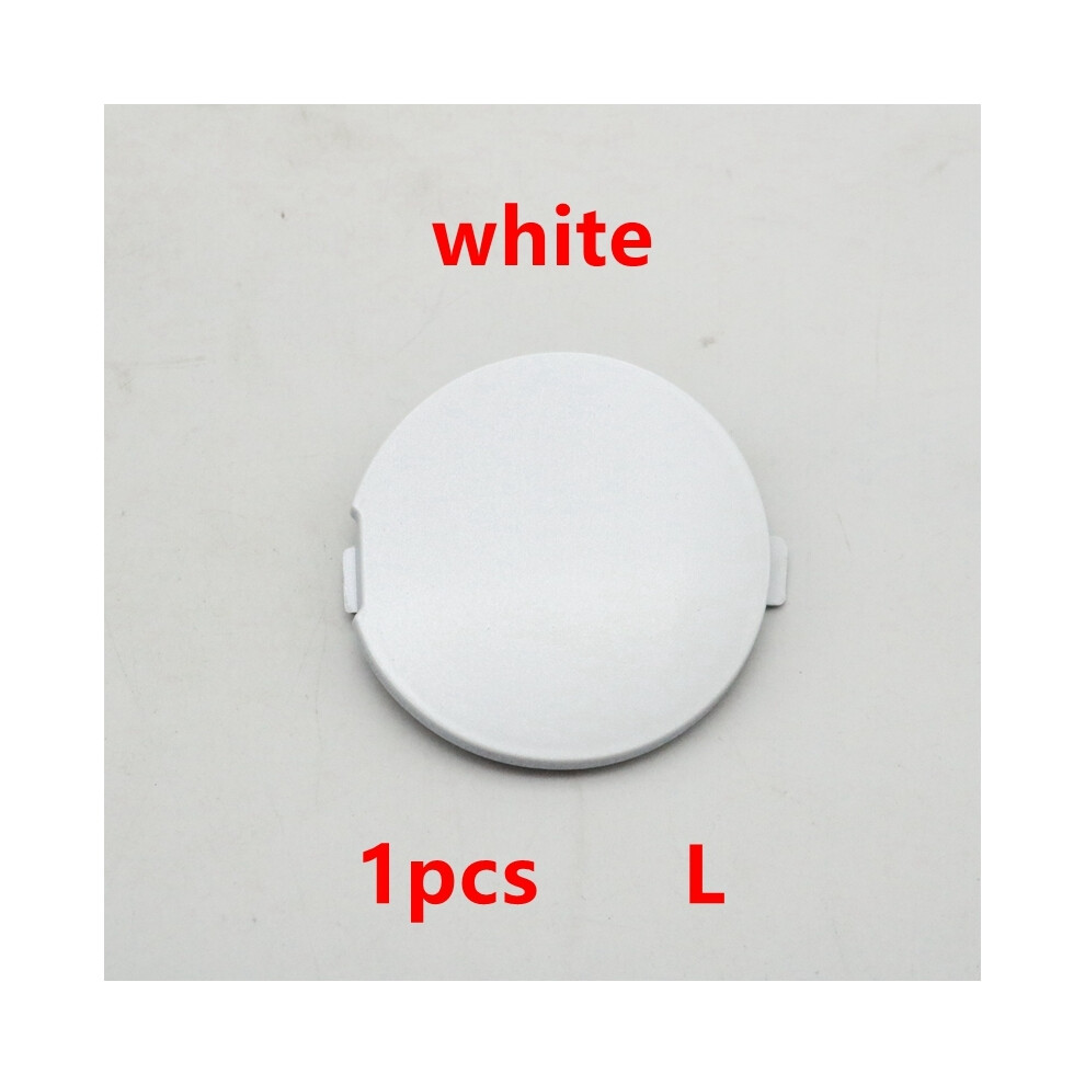 (1 Pcs Lh ) Front Bumper Tow Hook Cover Trailer Hauling Eye Lid Traction Towing Cap White 9486291465642