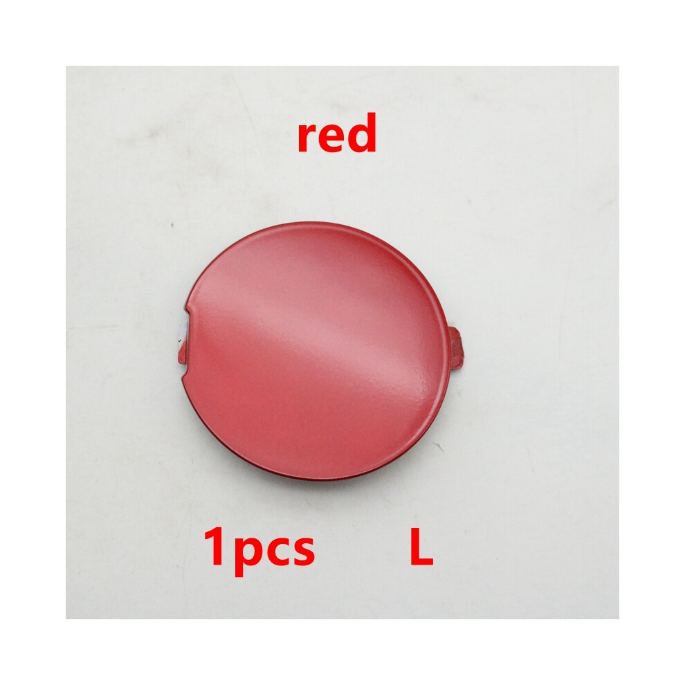 (1 Pcs Lh ) Front Bumper Tow Hook Cover Trailer Hauling Eye Lid Traction Towing Cap Red 9486291465635