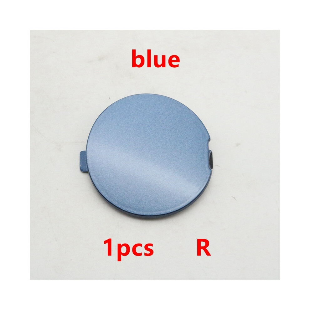 (1 Pcs Rh ) Front Bumper Tow Hook Cover Trailer Hauling Eye Lid Traction Towing Cap Blue 9486291465666