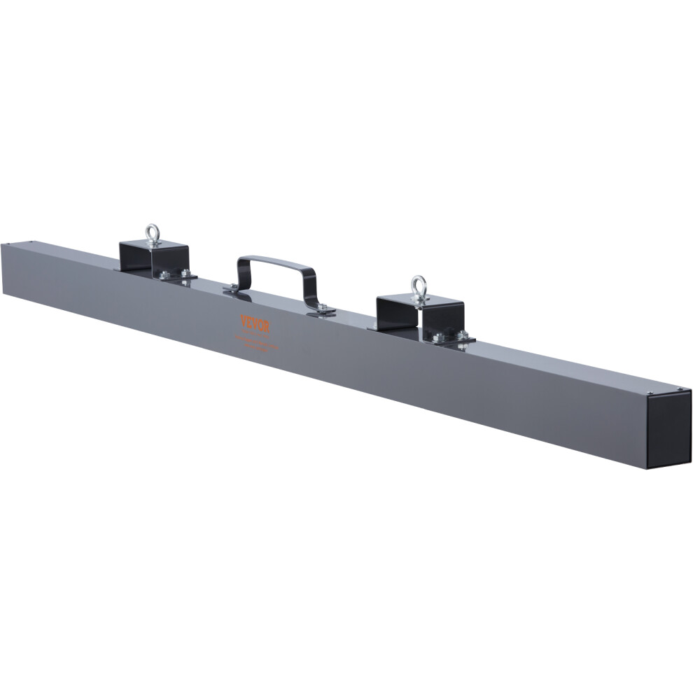 VEVOR 84in Hanging Magnet Magnetic Sweeper Tool 120lbs Lifting Magnet for Forklift