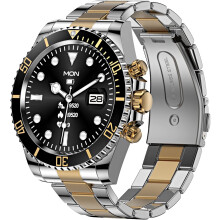Smart Watch for Android Phones Answer Make Calls SMS Reminder Smartwatch Compatible iPhone Bluetooth Stainless Steel Fitness Watch Men Smart Watches