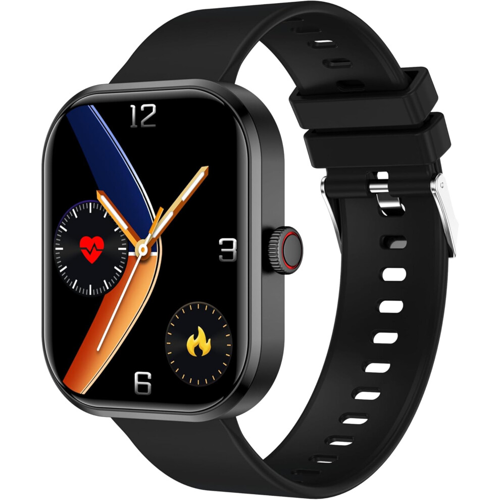 Smart Watch(Answer/Make Call),2.01" Smartwatch For Women Men Ip67 Waterproof, 100+ Sport Modes Fitness Tracker Watch, Heart Rate, Sleep Monitor 7386060757102