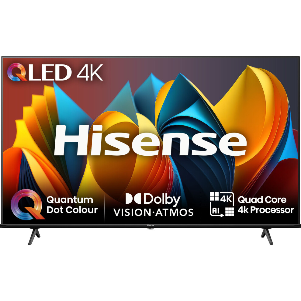 Hisense E7nqtuk 55" 4K Ultra Hd Qled Smart Freely Tv - 55E7nqtuk