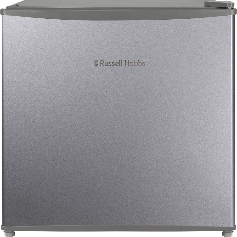 Russell Hobbs Table Top RHTTF0E1SS Mini Fridge with Ice Box - Stainless Steel - E Rated