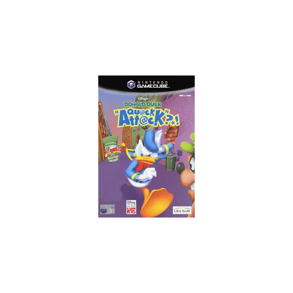 Donald Duck Quack Attack Used Gamecube Game 3307210114471