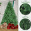 5ft Artificial Christmas Tree - Large Bushy Xmas Tree with Metal Stand 1