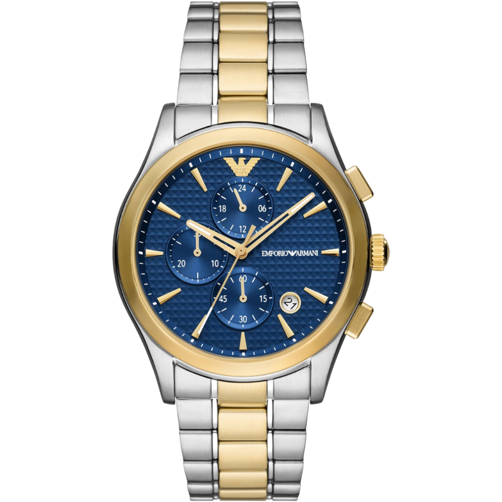 Emporio Armani Orologio Casual AR11579, Tono Oro E Blu-image