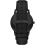 Armani Emporio Armani AR11573 Ανδρικό ρολόι τριών χεριών με ημερομηνία από μαύρο δέρμα 3