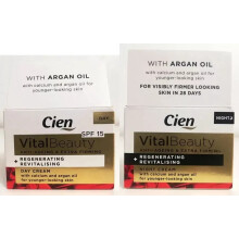 Cien Cream Vital Beauty Day & Night SPF 15 Anti Ageing Silicone 50ml