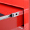 Durhand DURHAND Roller Tool Cabinet Stoarge Box 5 Drawers Garage Workshop Chest Red 8