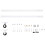 Homcom HOMCOM 6FT Steel Sliding Barn Door Hardware Track Kit Rail Roller Track System 5
