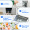 Homcom HOMCOM Ice Maker Machine and Water Dispenser 9 Ice Cubes Ready in 6-10 Mins 8