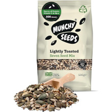 Munchy Seeds Lightly Toasted 7 Seed Mix Pumpkin Seeds Sunflower Seeds Hulled Hemp Chia Rapeseed Brown Linseed Golden Linseed Breakfast Cereals Granola