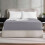 Imperial Rooms (Grey, King) Luxury Fitted Sheet Single Double King Bed Sheets 1