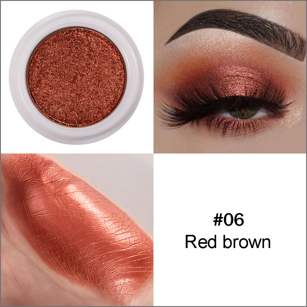 (06#) Pearlescent Shiny Eyeshadow Waterproof Eye Makeup