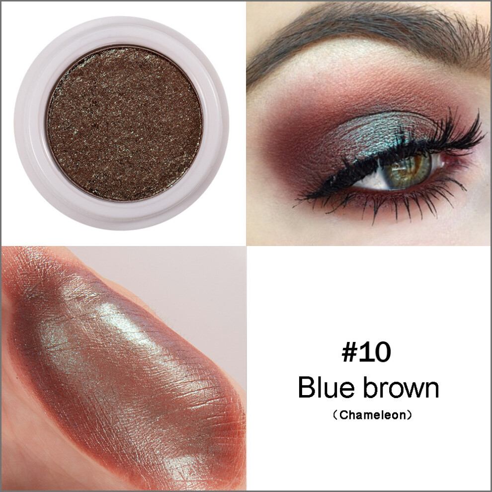 (10#) Pearlescent Shiny Eyeshadow Waterproof Eye Makeup