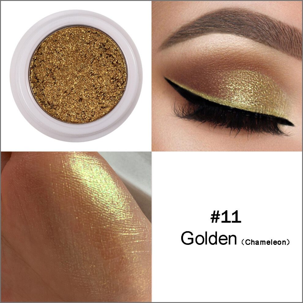 (11#) Pearlescent Shiny Eyeshadow Waterproof Eye Makeup