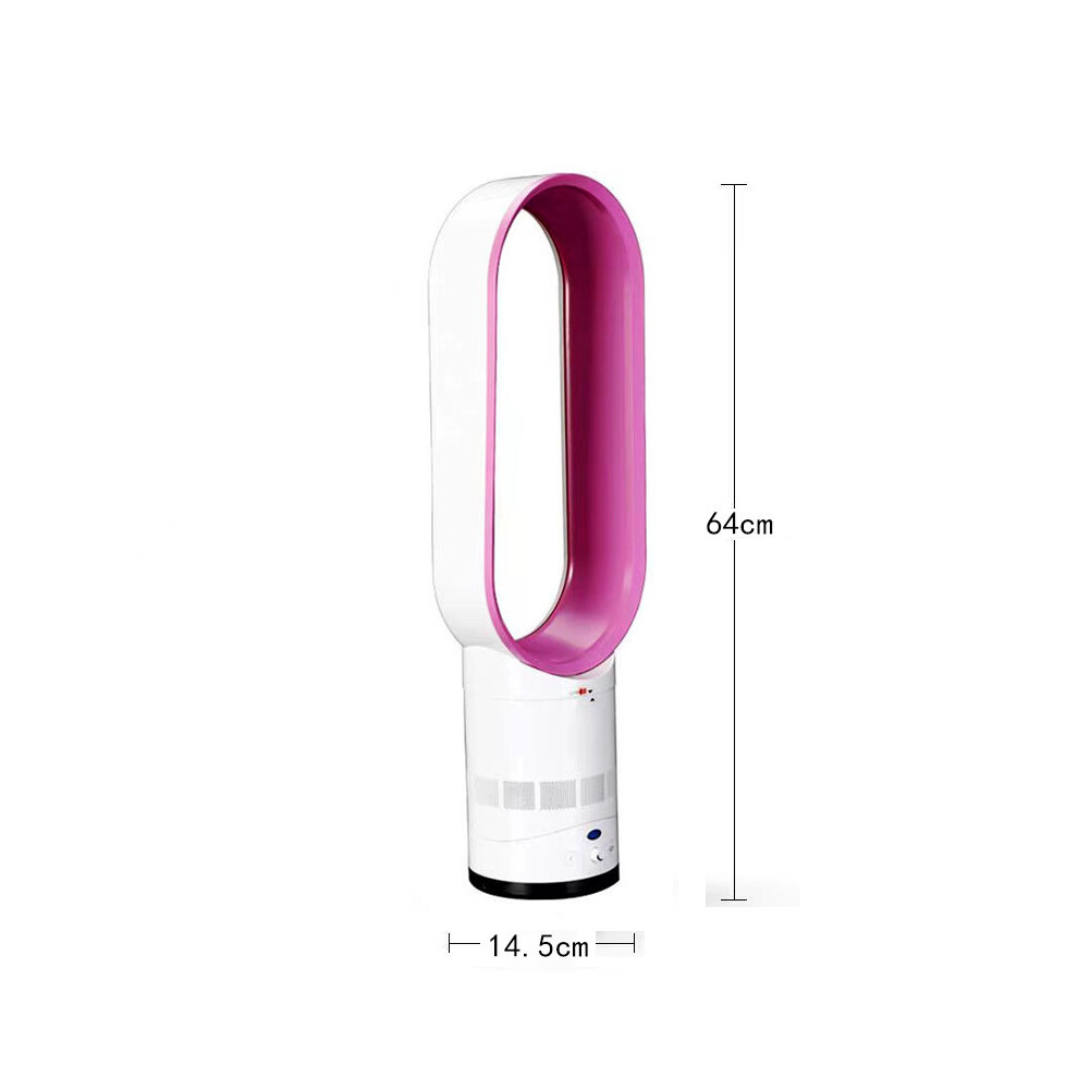 (Pink) 65CM Bladeless Fan AirFlow Cooling Fan Office Home