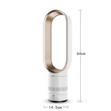 (Gold) 65CM Bladeless Fan AirFlow Cooling Fan Office Home