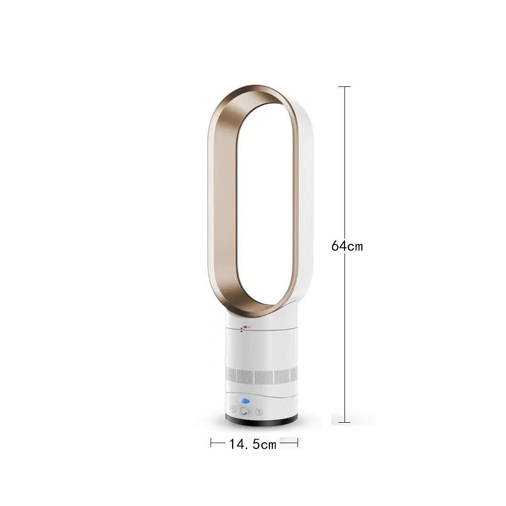 (Gold) 65CM Bladeless Fan AirFlow Cooling Fan Office Home