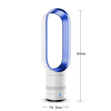 (Blue) 65CM Bladeless Fan AirFlow Cooling Fan Office Home