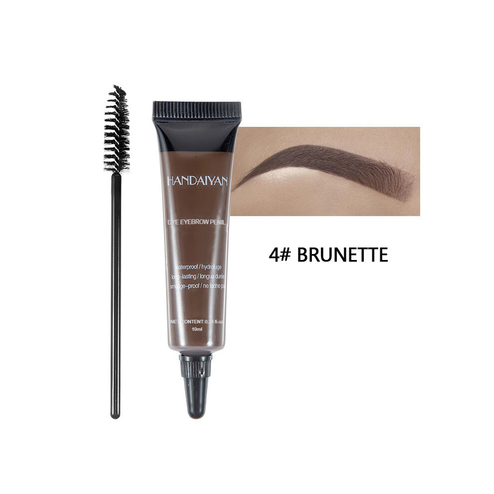 Not,Specified (4# Brunette) Waterproof Lasting Eyebrow Tint Gel With Brush