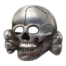 Skull Badge Brooch Pin Medal Emblem High Quality Metal