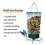 2Pcs bird Feeder, Squirrel Proof Bird Feeders 7