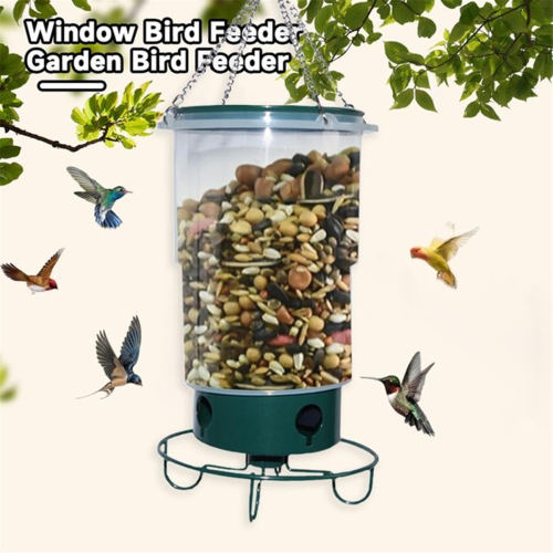 2Pcs bird Feeder, Squirrel Proof Bird Feeders 2
