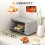 Homcom HOMCOM Mini Oven 9L Countertop Toaster Oven with Timer Control 750W Silver 2