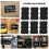 Wavy Shape Chalkboard Labels ,Erasable Reusable Rectangle Blackboard 4
