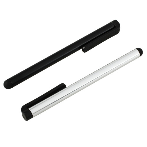 2 x Universal-Eingabestifte für /itouch//Touchscreen-Geräte! 2 x Stifte, 1 Silber, 1 Schwarz 2