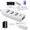 4-Port USB Hub Adapter for Laptop Receiver Computer Accessories Black 2