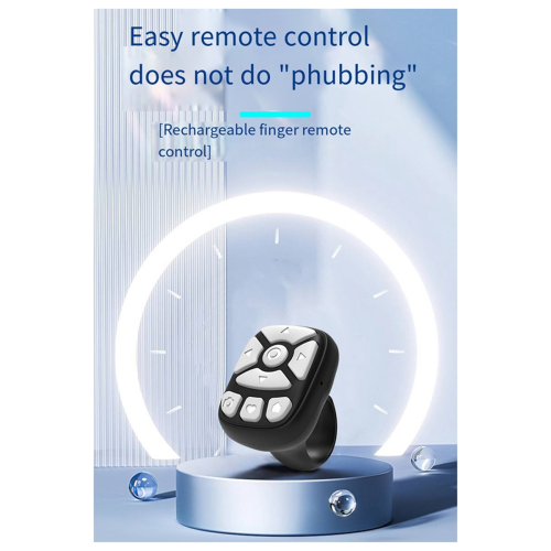 Bluetooth Remote Control Scrolling Ring Finger for Remote Phone Video 2