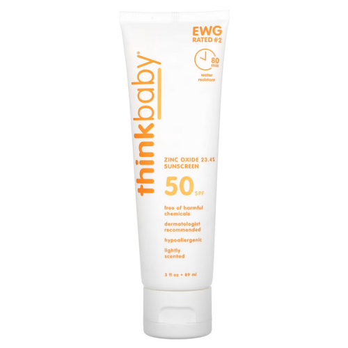 Thinkbaby Sunscreen Baby SPF 50+, 3 fl oz
