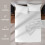 Imperial Rooms (White, Double) Luxury Fitted Sheet Single Double King Bed Sheets 1