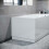 NES Home Modern 1800mm White High Gloss PVC Front & End Panel + Plinth 3