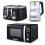 GEEPAS GEEPAS Electric Kettle 4 Slice Bread Toaster & Microwave Kitchen Set 1