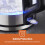 GEEPAS GEEPAS Electric Kettle 4 Slice Bread Toaster & Microwave Kitchen Set 7