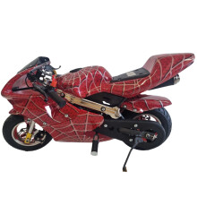 Mini Pocket Motorcycle Spider Dirt Bike Sports Moto Racer Petrol 49cc
