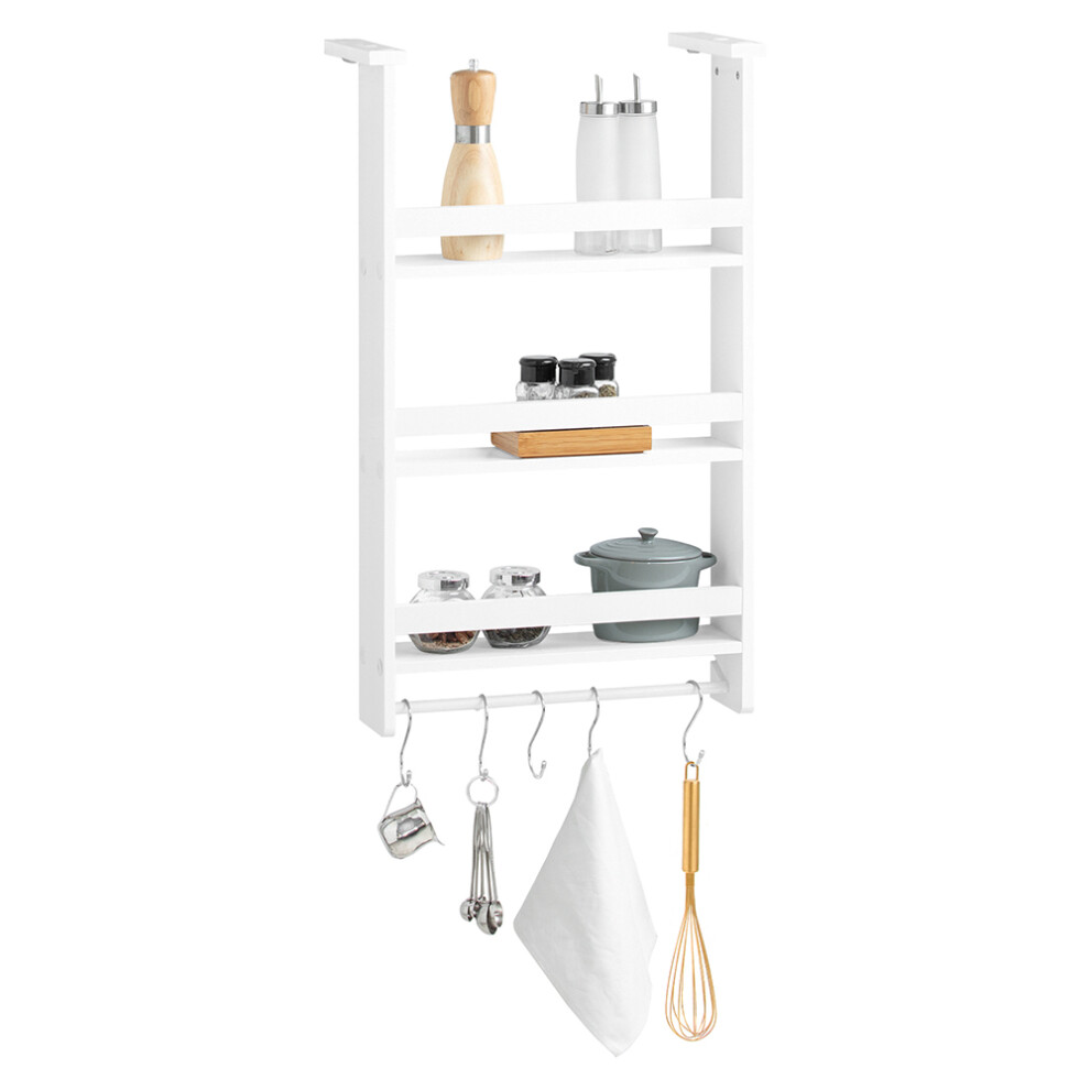 SoBuy FRG150-W, Hanging Shelf for Refrigerator, 3 Tiers Kitchen Shelf